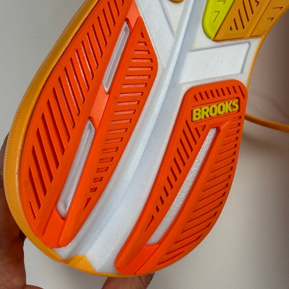 Brooks Ghost Max 3 Men's Orange Max Cushion Running Shoes Sneakers Size 13 - Picture 5 of 16